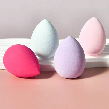 4PCS Multicolor Makeup Sponge Set